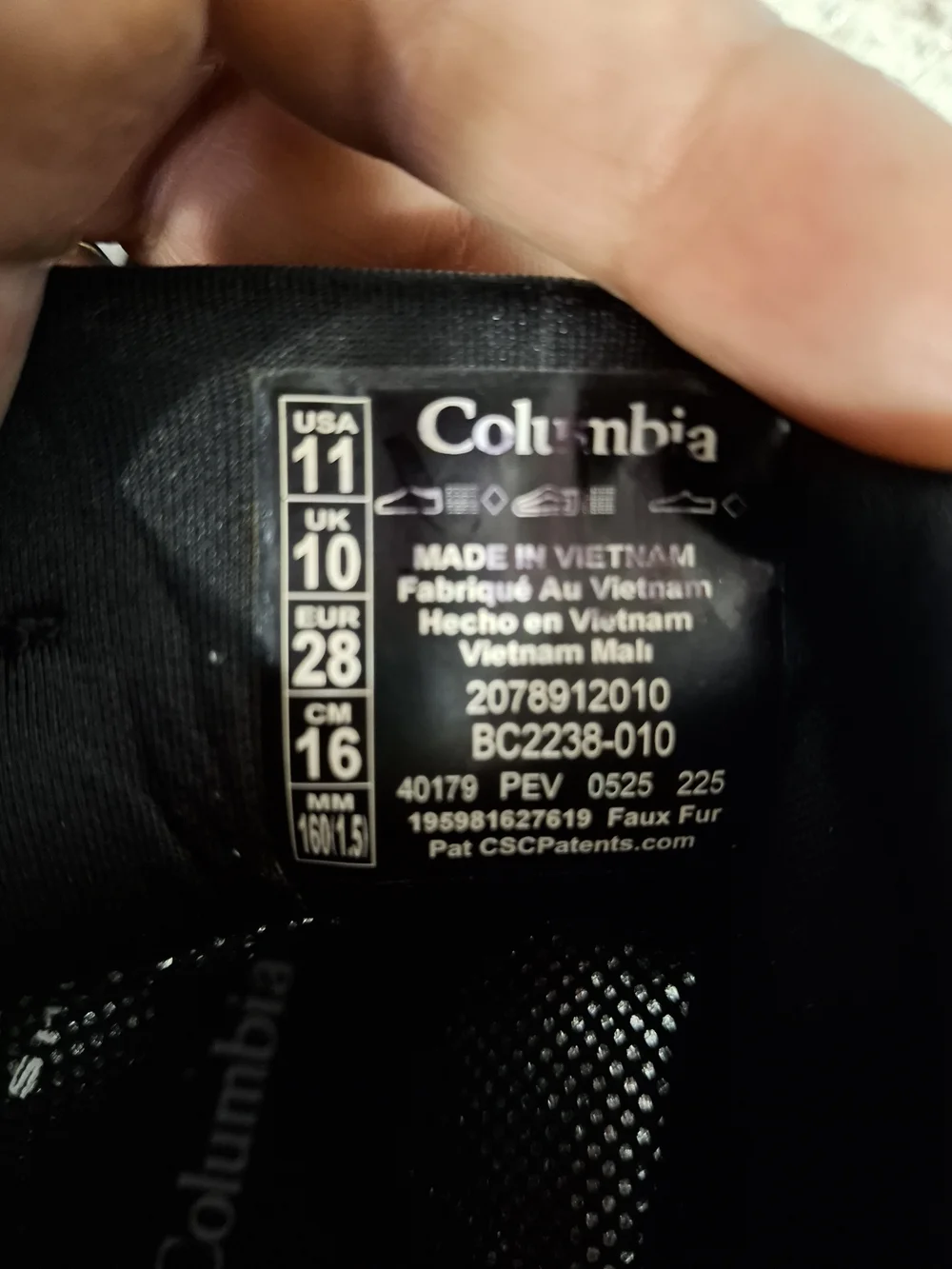 Columbia kids winter